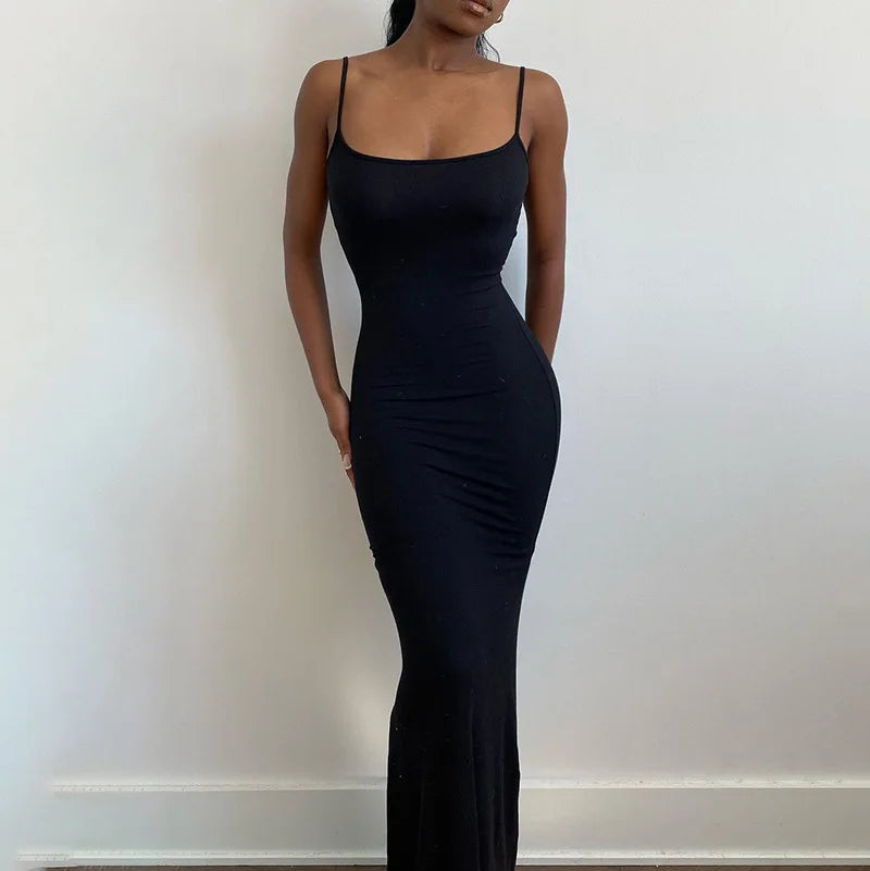 Slim Long Body-con Dress